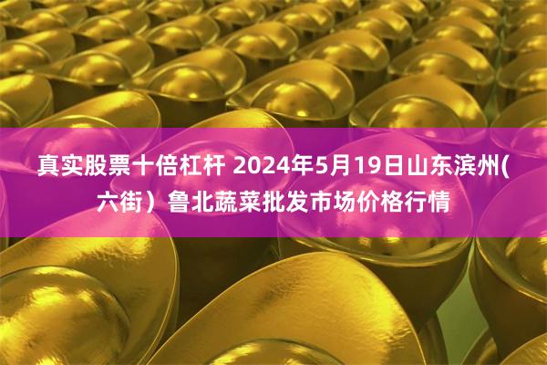 真实股票十倍杠杆 2024年5月19日山东滨州(六街）鲁北蔬菜批发市场价格行情